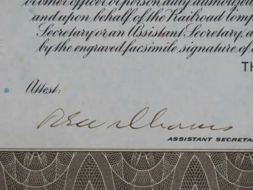 1931 The Pennsylvania Railroad Company, $1000 Gold Bond Certificate 9747