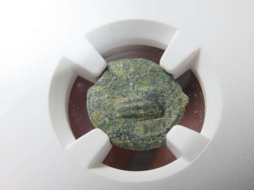 Ancient Judaea Half Prutat Coin, 4 BC NGC Herod Archelaus