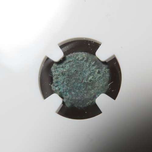Ancient Judaea Half Prutat Coin, 4 BC NGC Herod Archelaus