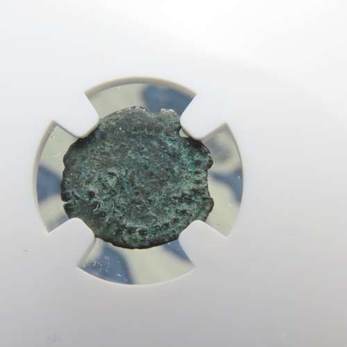 Ancient Judaea Half Prutat Coin, 4 BC NGC Herod Archelaus