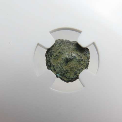Ancient Judaea Half Prutat Coin, 4 BC NGC Herod Archelaus