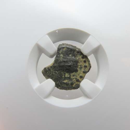 Ancient Judaea Half Prutat Coin, 4 BC NGC Herod Archelaus