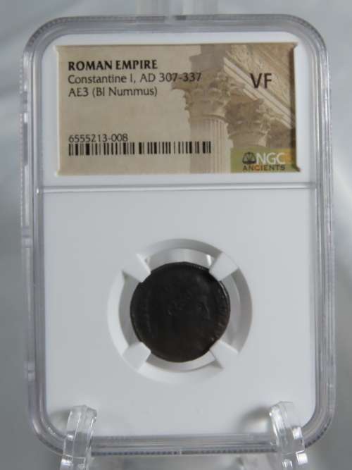 Constantine I The Great, 307 - 337 AD, NGC VF, Ancient Rome, Roman Coin