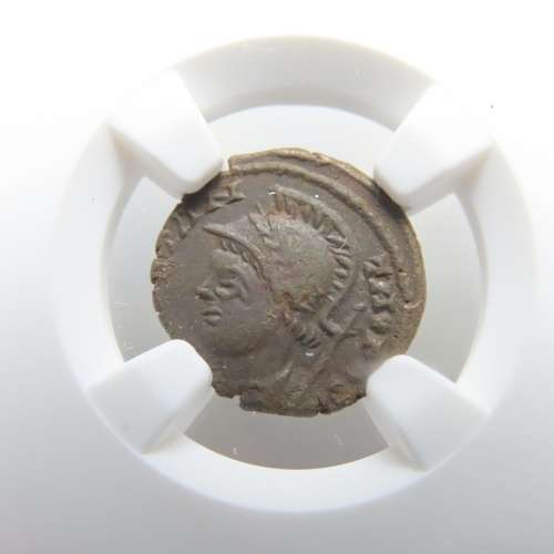 Constantinian, 333 - 340 AD, NGC VF, Ancient Rome, Roman Coin AE3 Constantinopolis Commemorative