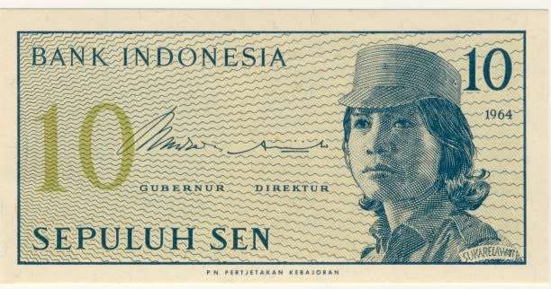 Indonesia - 10 Sen , 1964, Crisp UNC.., p92