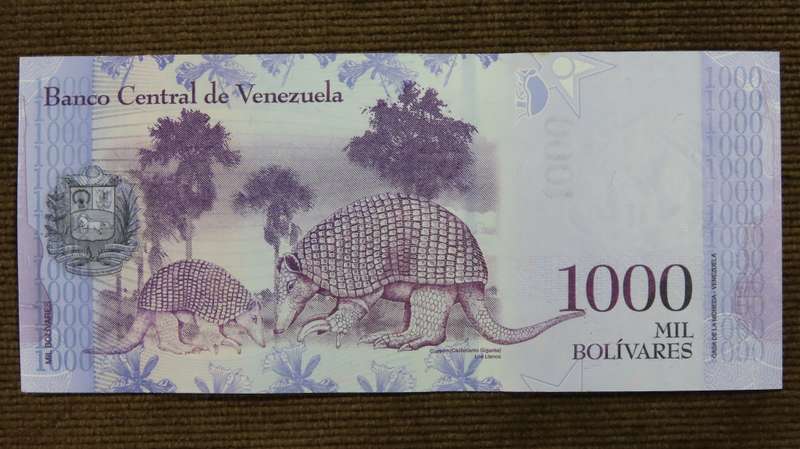 Venezuela 1000 Bolivares 2017 Crisp UNC  p95