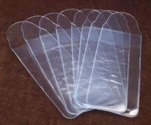 Clear Medal Storage Envelope , Pocket , Wallet or Sleeve