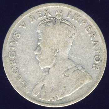 1924 Florin coin, 2/-, South Africa, Silver, George V , No reserve, Two Shilling