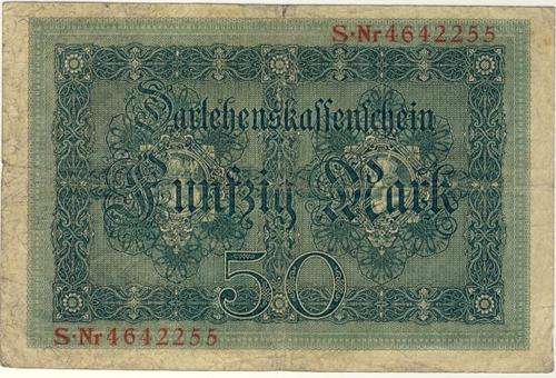 Germany - 50 Mark, 1914 , Fifty Mark, p49