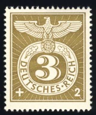 Germany - 1943, MNH, swastika