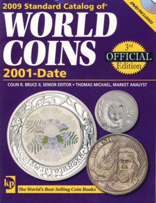 2009 Standard Catalog of World Coins 2001 - Date, Includes DVD