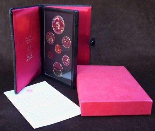 Canada , 1975 Proof set, Double Dollar set including Silver Dollar Coin