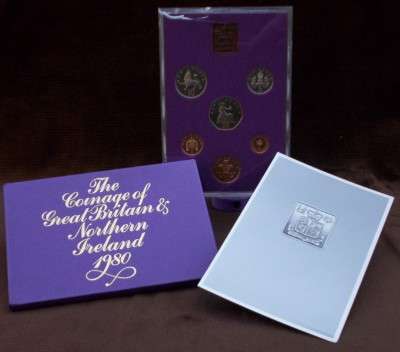 Great Britain , 1980 Proof set