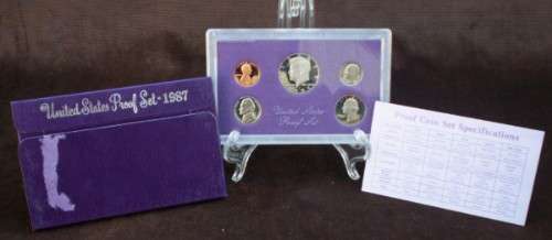 USA , 1987 Proof set in Original US Mint Box