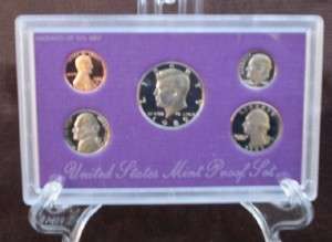 USA , 1989 Proof Coin Set in Original US Mint Box