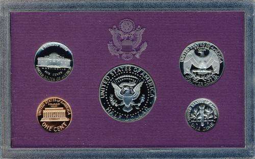 USA , 1990 Proof Coin Set