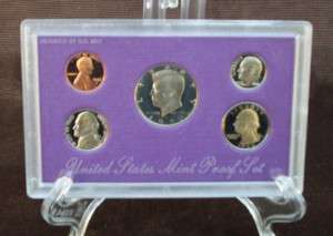 USA , 1990 Proof Coin Set