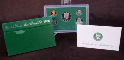 USA , 1995 Proof Coin Set
