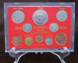 Great Britain , Farewell to Imperial Coinage System Set