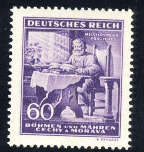 Germany - 1943, 60 Richard Wagner Birthday Stamp, MNH, Bohemia and Moravia