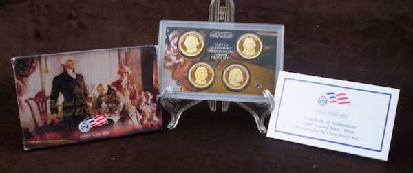 USA , 2007  Presidential Dollars Proof set