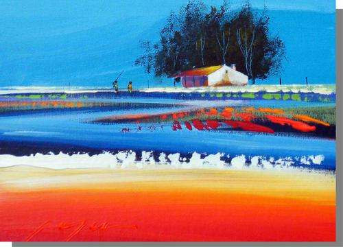Blue Landscape 01