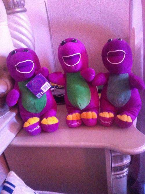 BARNEY I LOVE YOU SINGING TEDDY