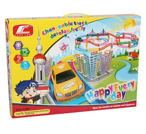 ***BATTERY OPERATED CHANGEABLE CAR TRACK***