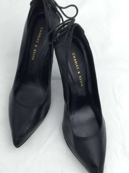3 pairs of heels - Dumond Size 37/UK4, Woolies UK5, Charlse&Keith EUR37/UK4