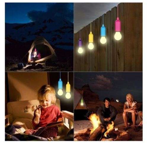 1m pull cord, kid friendly, cool to the touch light bulbs