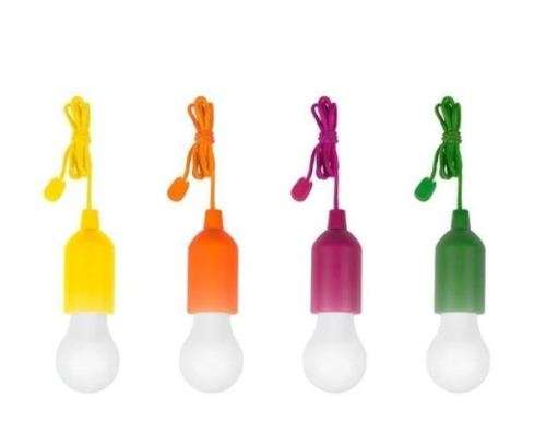 1m pull cord, kid friendly, cool to the touch light bulbs