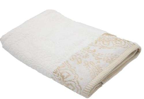 White Jacquard border guest towel 30x50cm 100% cotton - last 10 left!!