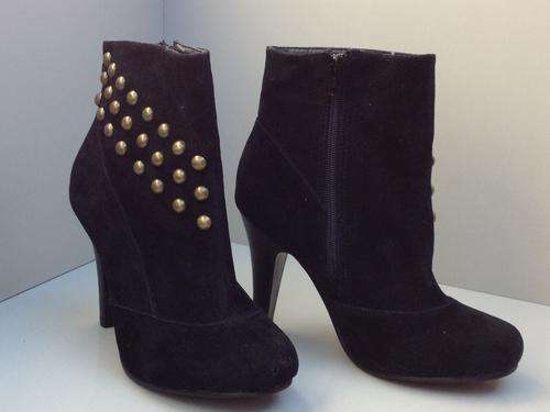 SUEDE ANKLE BOOTS