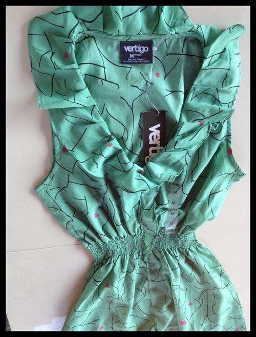 FRENCHIE FRILL SUMMER DRESS - **VERTIGO**  NEW WITH TAGS RRP R449!!!