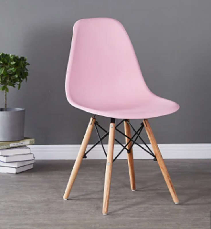 Dining Chair ***NEW** Pink, Green, Grey, Yellow, Blue - Beechwood Legs