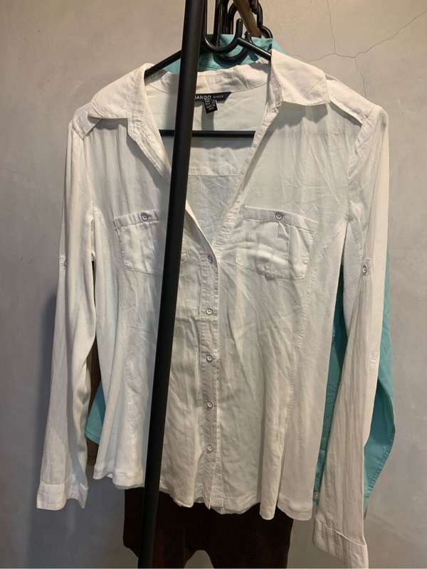 Shirt bundle - 5 items - Mango*Hilton Weiner*Urban*Aca Joe - Small