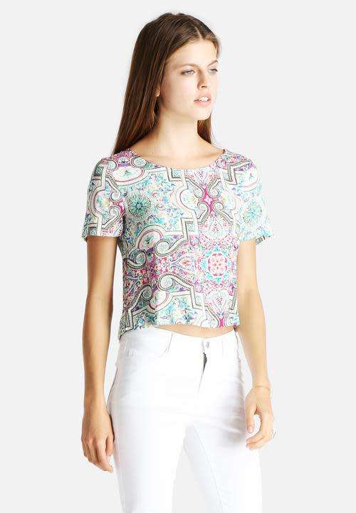 Paisley top UK6/XS **Glamorous**