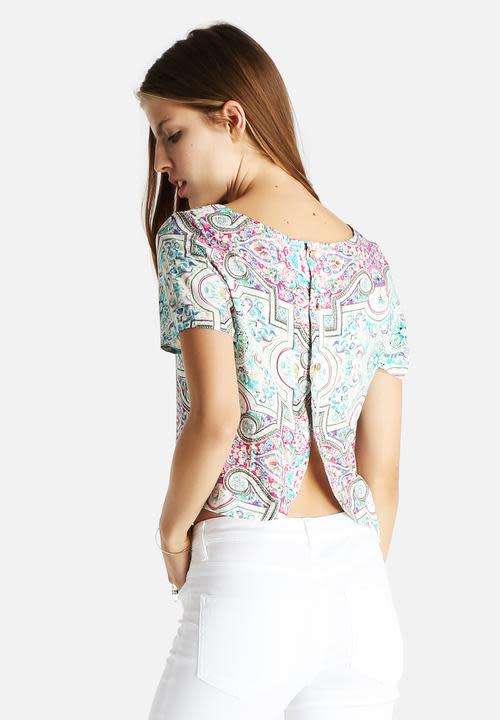 Paisley top UK6/XS **Glamorous**