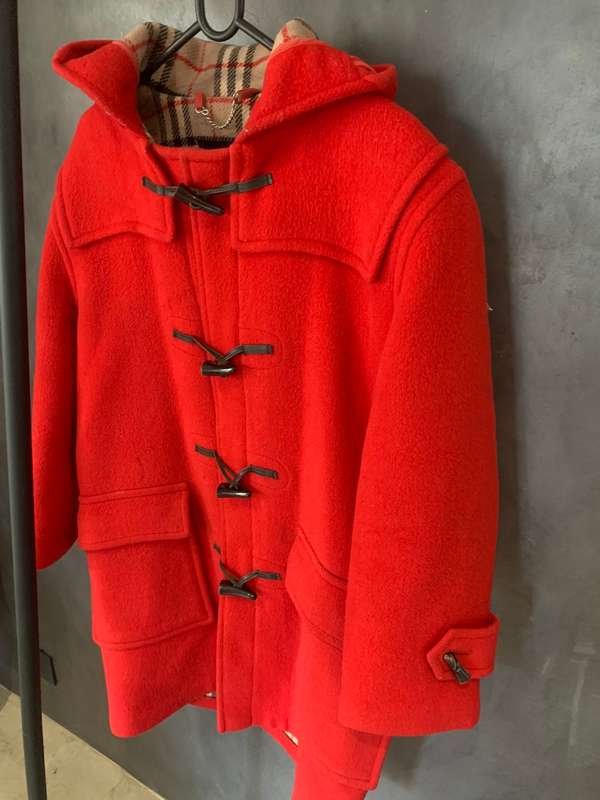 Burberry thick wool coat M
