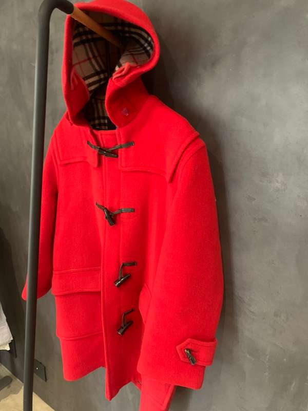 Burberry thick wool coat M