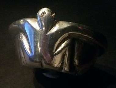 Carol Boyes Salt Pot and Spoon