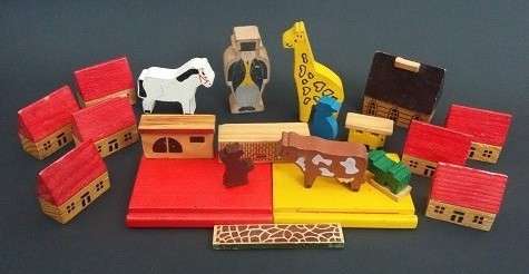 Gorgeous Set of Vintage building blocks - one bid takes all