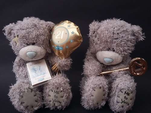 Me To You 21st Teddies - Made in England