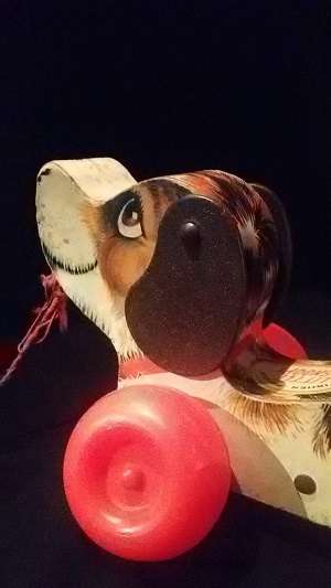 Amazing Find !! An Original Little Snoopy Fisher Price Pull Toy made in the USA- marked 693