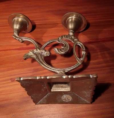 Beautifully detailed Brass Candle Stick