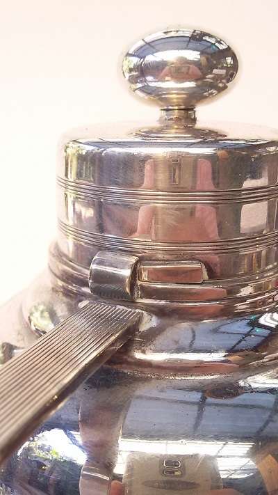 Large Silver Plated Cocktail Shaker.  Harrods London - Beautiful and very heavy
