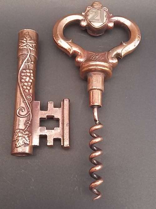Gorgeous Copper 21st Key / Bottle Opener with amazing detail