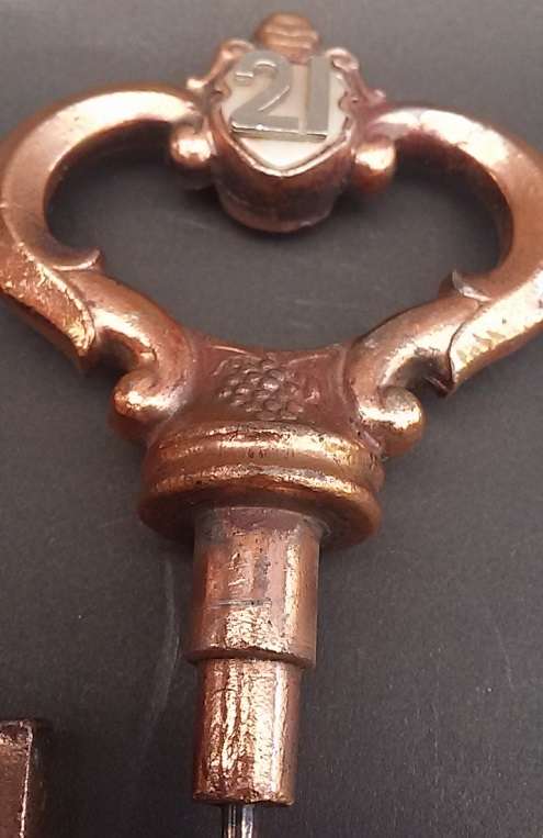 Gorgeous Copper 21st Key / Bottle Opener with amazing detail