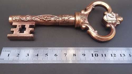 Gorgeous Copper 21st Key / Bottle Opener with amazing detail