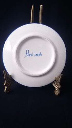 Stunning display plate - possibly Portugese ??  In perfect condition